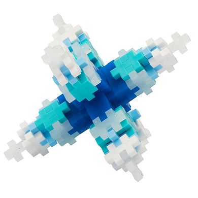 Plus-Plus Open Play Tube: 240-Piece Glitter Frost Mix