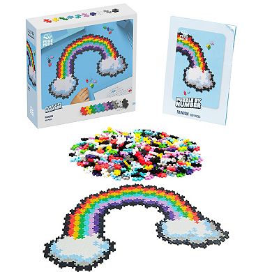 Plus-Plus Puzzle By Number: 500-Piece Rainbow