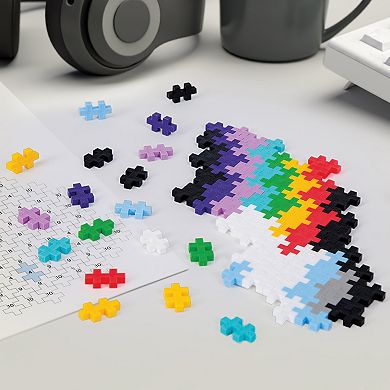 Plus-Plus Puzzle By Number: 500-Piece Rainbow