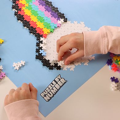 Plus-Plus Puzzle By Number: 500-Piece Rainbow