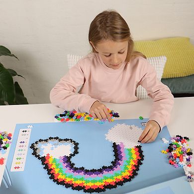 Plus-Plus Puzzle By Number: 500-Piece Rainbow
