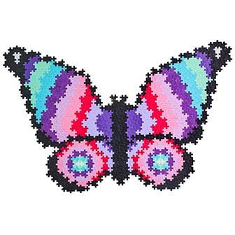 Plus-Plus Puzzle By Number: 800 pc Butterfly Set