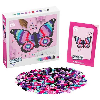 Plus-Plus Puzzle By Number: 800-Piece Butterfly