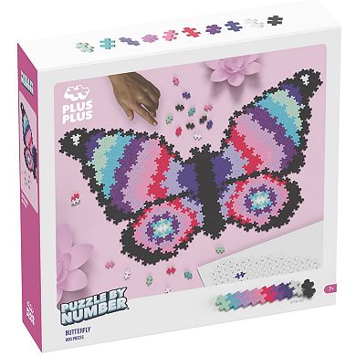 Plus-Plus Puzzle By Number: 800-Piece Butterfly
