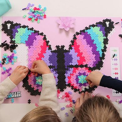 Plus-Plus Puzzle By Number: 800-Piece Butterfly
