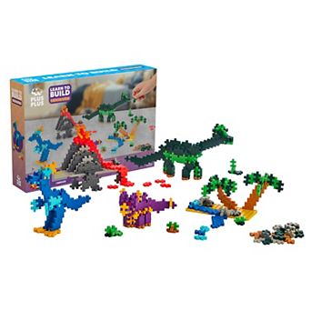 Plus-Plus Learn to Build: 400 pc Dinosaurs Set