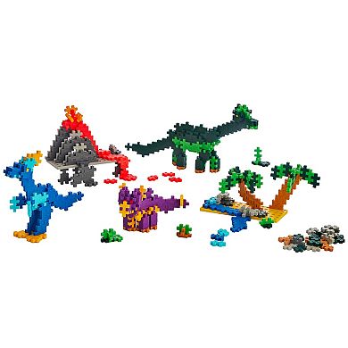 Plus-Plus Learn to Build: 400-Piece Dinosaurs