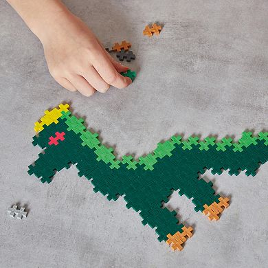 Plus-Plus Learn to Build: 400-Piece Dinosaurs
