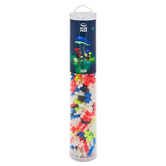 Plus-Plus Open Play Tube: 240 pc Glow Set