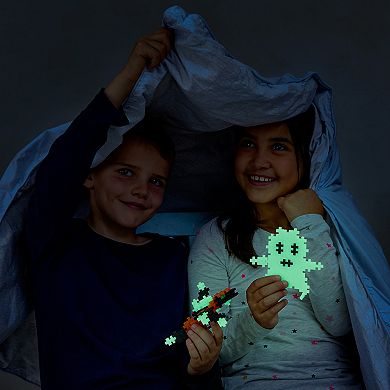 Plus-Plus Open Play Tube: 240-Piece Glow