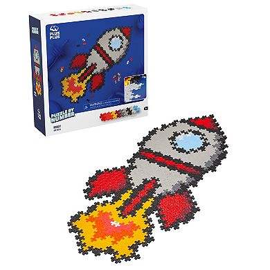 Plus-Plus Puzzle By Number: 500-Piece Rocket