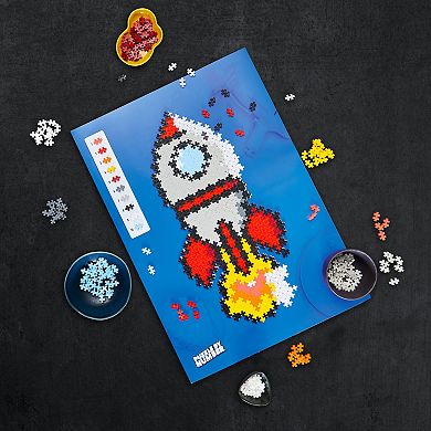 Plus-Plus Puzzle By Number: 500-Piece Rocket