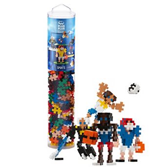 Plus-Plus Open Play Tube: 240 pc Sports Set