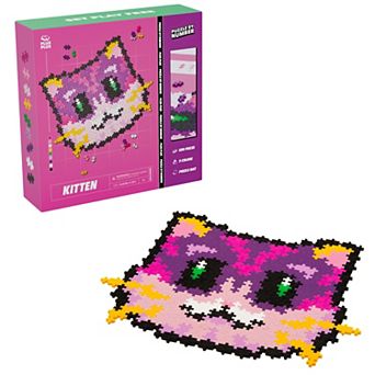 Plus-Plus Puzzle By Number: 500 pc Kitten Set