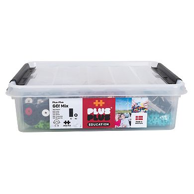 Plus-Plus GO! 2600-Piece Educational Vehicle Bin