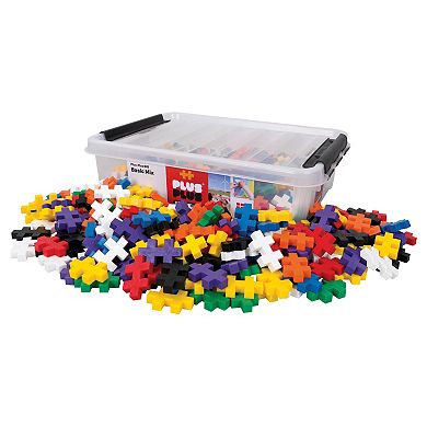 Plus-Plus BIG Tub: 200-Piece Basic Color Mix