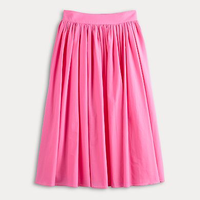 Women's Farmers Market Flowy Midi Skirt
