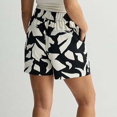 Women's Nine West Pull-On Easy Shorts