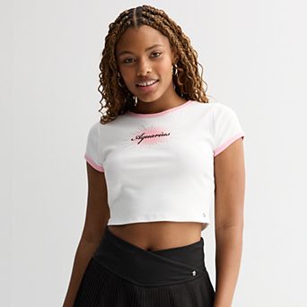 Women's Limited Too Zodiac Sign Baby Tee