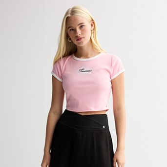 Women's Limited Too Zodiac Sign Baby Tee