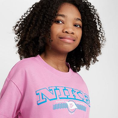 Girls 6-20 Nike Boxy Essential Prep Graphic Tee