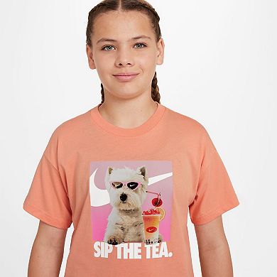 Girls 6-20 Nike Photo Dog Graphic Tee