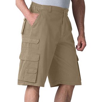 Boulder Creek by KingSize Men's Big & Tall Ranger Stacked Cargo 12 Pocket Short