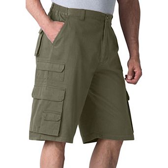 Boulder Creek by KingSize Men's Big & Tall Ranger Stacked Cargo 12 Pocket Short