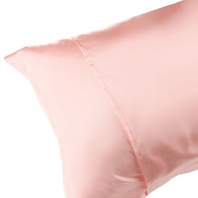 Satin Soft Hair And Skin Envelope Closure Pillowcase 4 Pcs