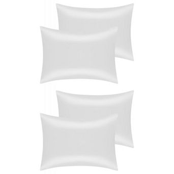 Satin Comfortable Hair And Skin Envelope Closure Standard Pillowcase 4 pc