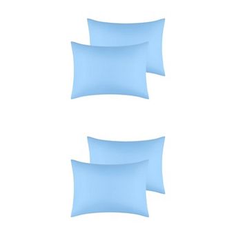 Solid Color Envelope Closure For Easy Care Wrinkle Pillowcase 4 pc