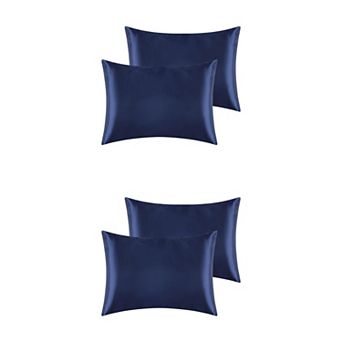 Satin Hair And Skin Breathable Envelope Closure Pillowcase 4 pc