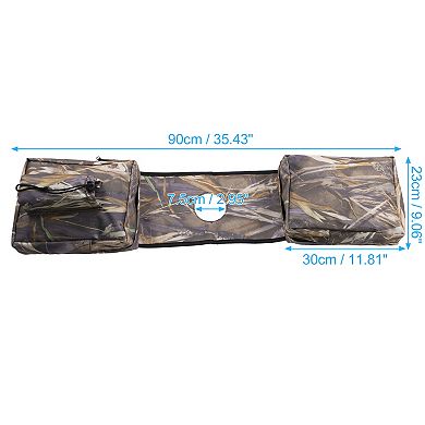 Atv Tank Saddle Storage Bag Cup Holder Pocket Bag For Motorcycles Snowmobile Camouflage Note