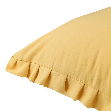 Soft Plush Decorative Throw Case Solid Striped Pillow Covers 4 Pcs