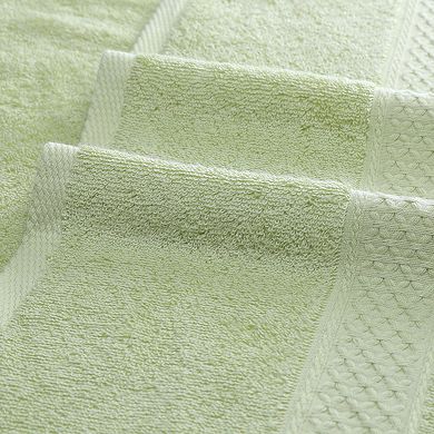 2 Pack Cotton Bath Towels Set Absorbent Quick Dry Oversized Bath Towels For Bathroom