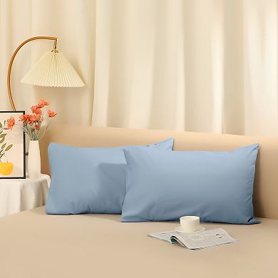 Cotton Envelope Closure Softness And Durable Pillowcase Covers 4 Pcs