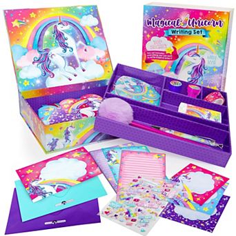 45 pc Unicorn Letter Writing Stationery Set, Unicorn Gifts, Ideal Holiday Gift