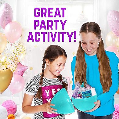 Egg Surprise Mermaid Sparkle Slime Kit, 22 Fun Pieces To Make Sparkly Glow