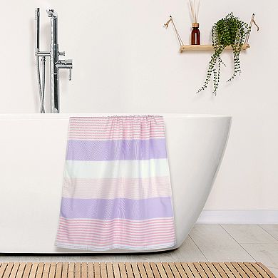 Absorbent 2 Pack Cotton Bath Towels Set, Soft, Light Weight And Quick Dry