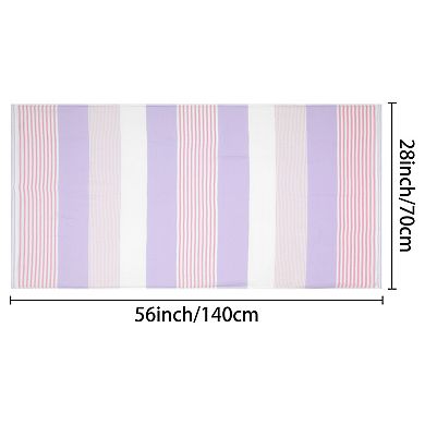 Absorbent 2 Pack Cotton Bath Towels Set, Soft, Light Weight And Quick Dry