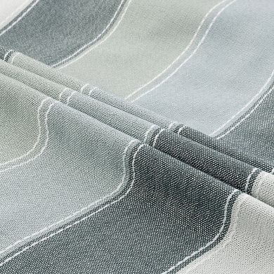 Rustic Tablecloth Cotton Linen Waterproof Table Cover With Tassels 39" X 63"