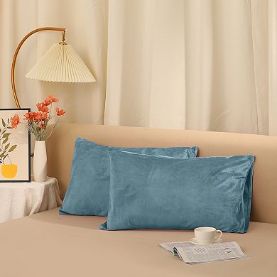 Velvet Envelope Closure Soft And Durable Pillowcases 4 Pcs