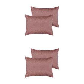 Velvet Envelope Closure Soft And Durable Pillowcases 4 pc
