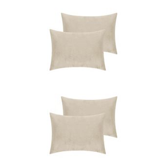 Velvet Envelope Closure Soft And Durable Pillowcases 4 pc