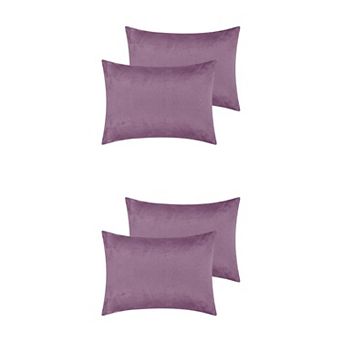 Velvet Envelope Closure Soft And Durable Pillowcases 4 pc