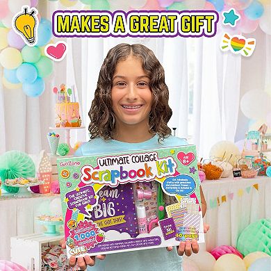Ultimate Collage Scrapbook Kit, Make A 40-page Photo Album Scrapbook