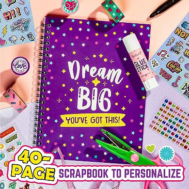 Ultimate Collage Scrapbook Kit, Make A 40-page Photo Album Scrapbook