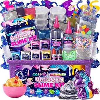Cosmic Shimmer Unicorn Slime Kit, Unicorn Toys with Galaxy Slime, Holiday Gifts