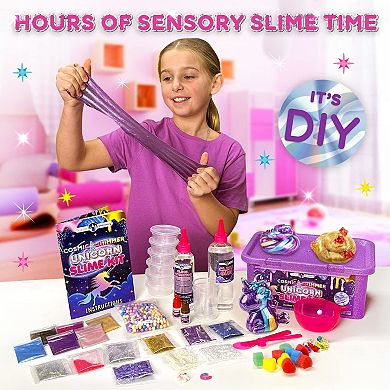 Cosmic Shimmer Unicorn Slime Kit, Unicorn Toys with Galaxy Slime, Holiday Gifts