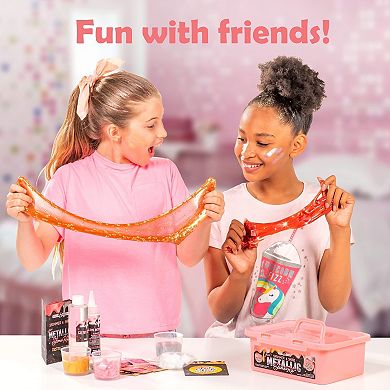 Mini Metallic Shimmer And Shine Slime Kit, Make Shimmery Slime Creations